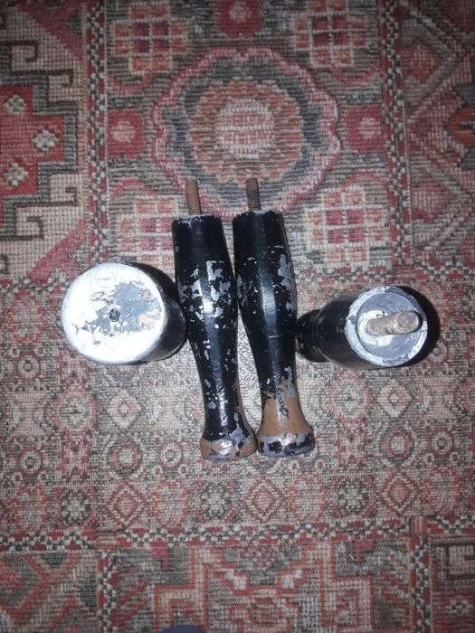 Ножки алюминиевые 19 см , диаметр 4,5 см