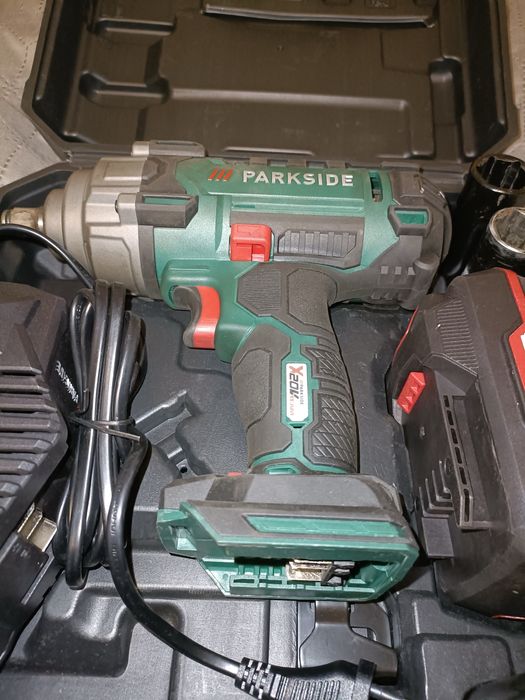 Cheie Pistol Impact Parkside 20V 400Nm