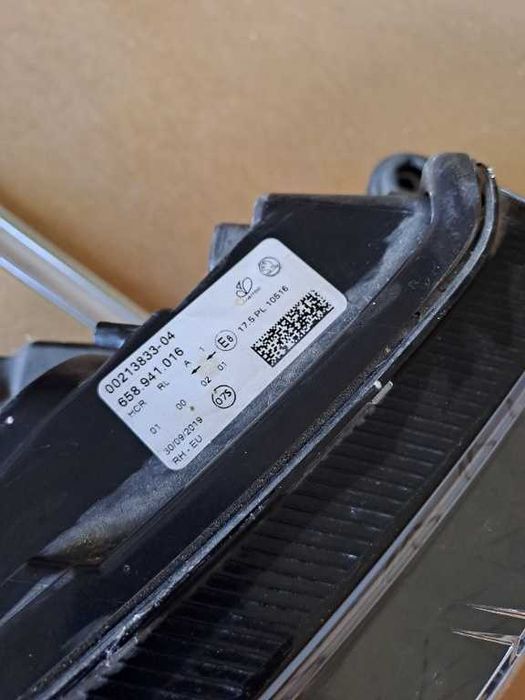 Far dreapta Skoda Kamiq Led original Europa cod 658941016