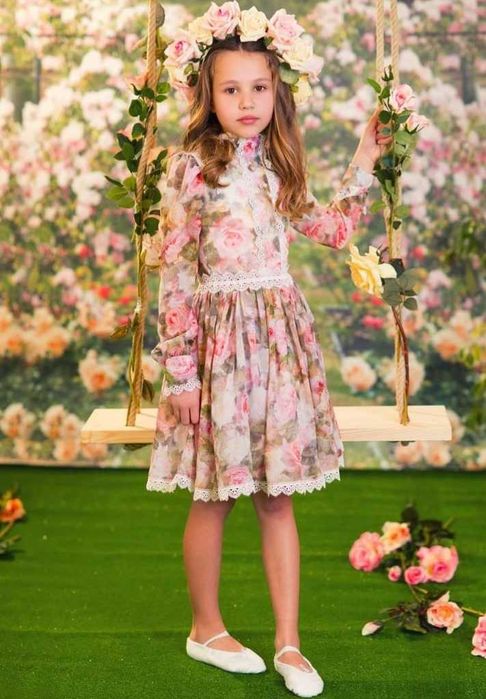 Детска рокля Love made love