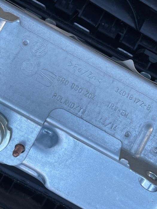 Kit Airbag Volkswagen Polo 6R, 6C 2009 - > 6R0880204 6C1857002