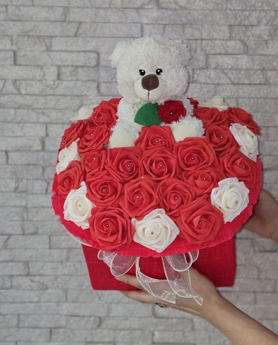 Вечен букет от рози