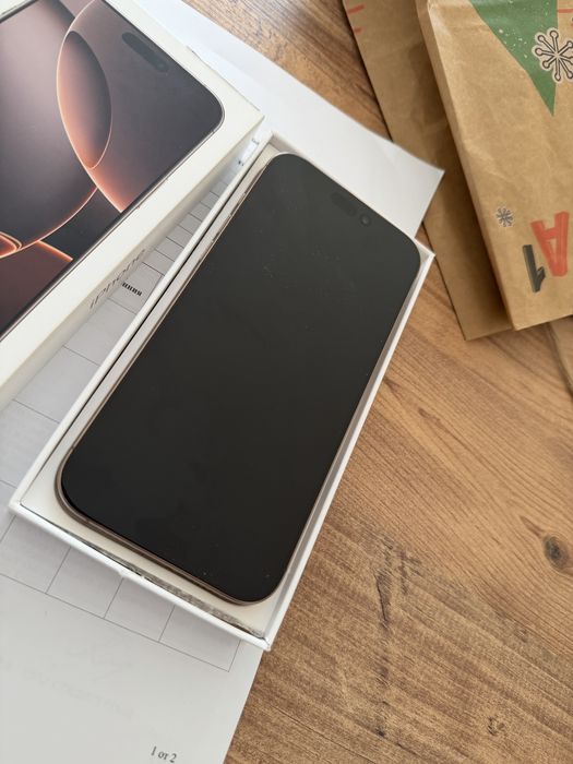 IPhone 16 PRO MAX A1 Гаранционен  ! Desert Titanium