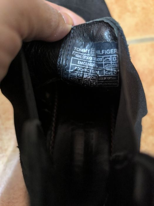 Tommy  Jeans Боти  естествена кожа