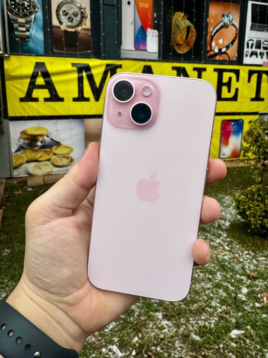 iPhone 15 / 128GB / Pink - Impecabil
