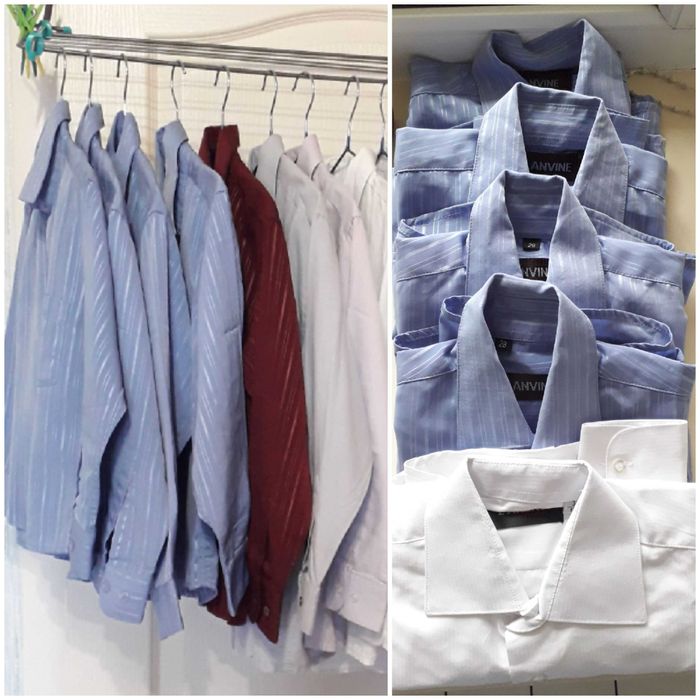 Школьные рубашки б/у и новые.