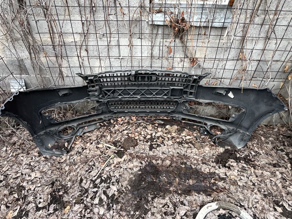 Бампер передний audi q7