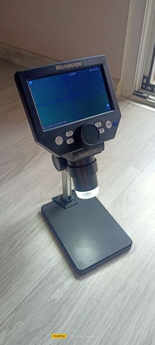 Koolertron 4,3-инчов LCD цифров USB микроскоп, 8MP 1-1000X