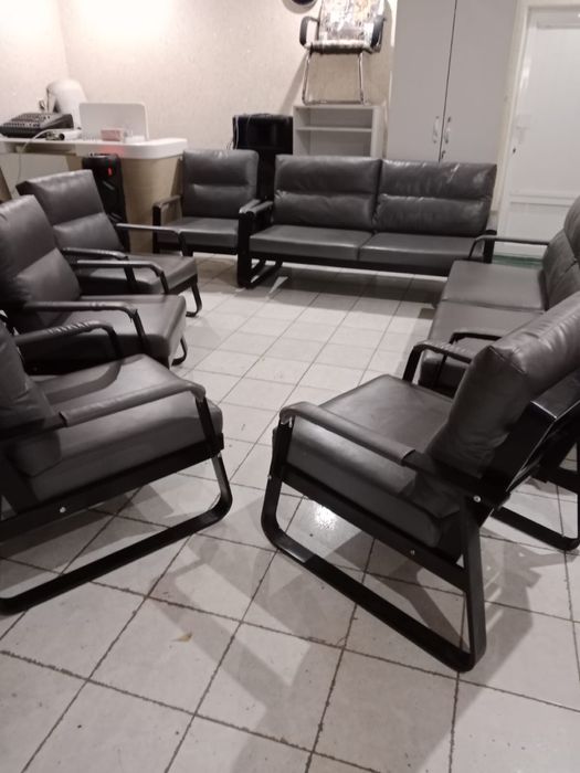 Офисные диваны 2 дивана 5 кресел