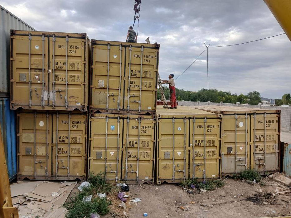 Растаможенный контейнер 20 тонный