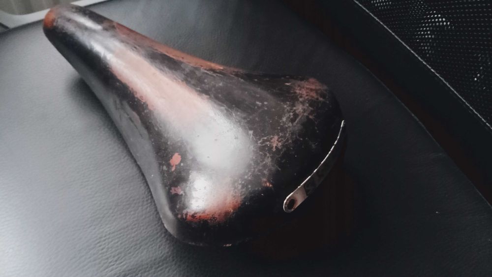 Șa bicicleta Selle Royal din piele