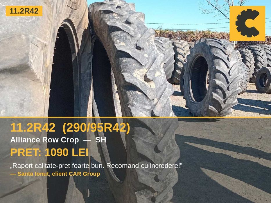 Cauciucuri 11.2R42 290/95R42 Alliance Anvelope Tractor SH RADIAL