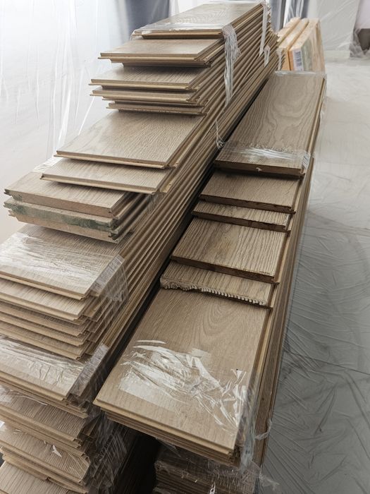 Ламинат напольный б/у.