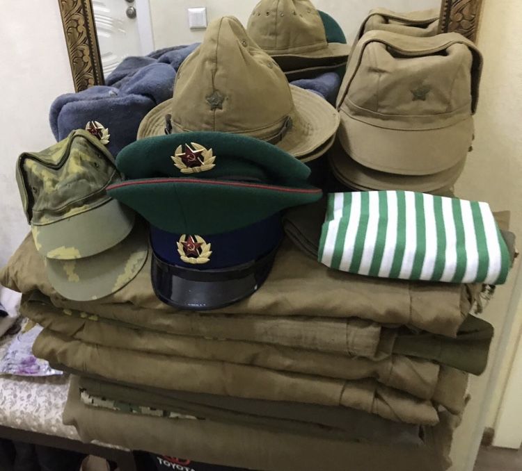 Военные вещи СССР коллекция НЗ