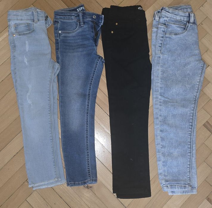 Дънки Zara, H&M, Reserved104/110  размер