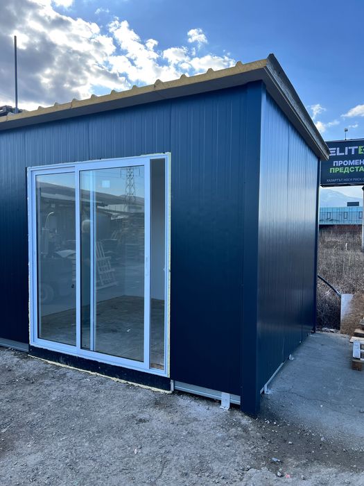 Премествамо бунгало за офис , сглобяема къща