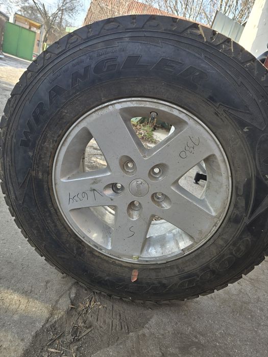 Калници, резервна гума и калъф за Jeep Wrangler