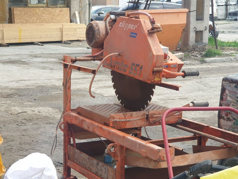 Машина за рязане на тухлии Clipper Jumbo 651