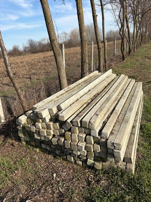 Vand stalpi beton si sarma zincata