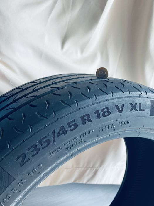 Продам Шины Летн-е «235/45/18, Continental” , За 2-штук!!!