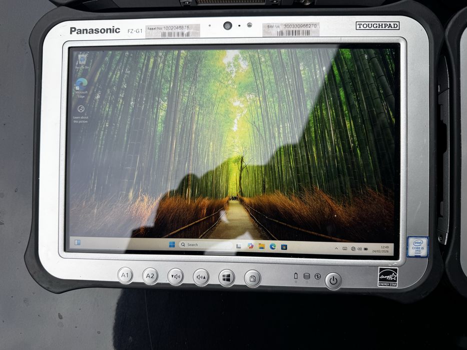 Panasonic FZ-G1 MK5 windows таблет toughbook toughpad VCDS Star диаг