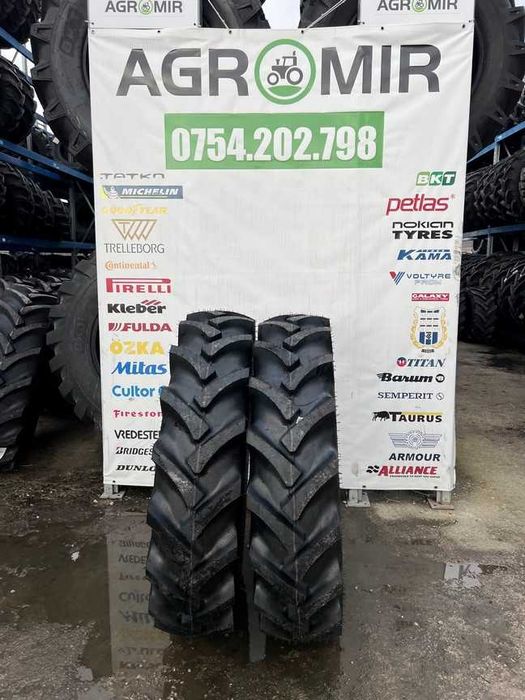 Anvelope marca OZKA 12.4-28 cu 8 pliuri pentru tractor spate garantie