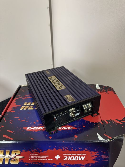 1.2100w широкополосный усилитель Kicx H-shot