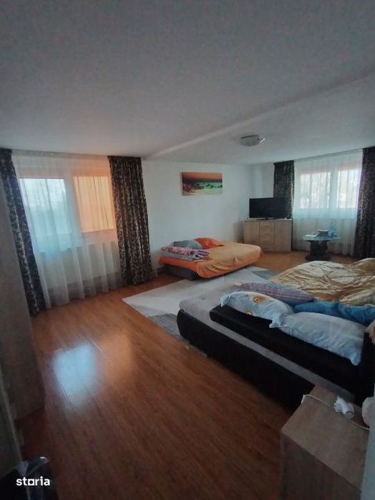 Casa P+1+M, 185 mp, teren 590 mp, Leamna de jos