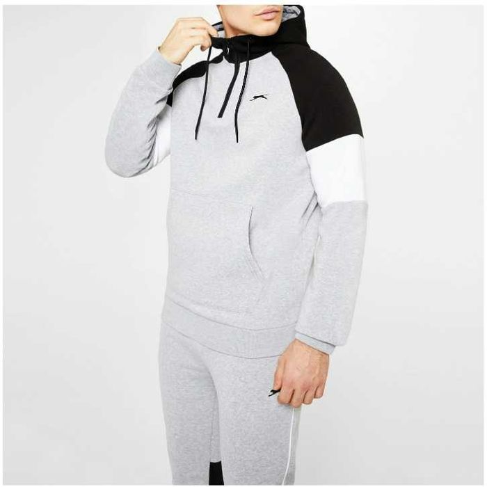 Дебел мъжки анцуг Slazenger Full Zip - размери  M, L, XL, XXL и 3XL