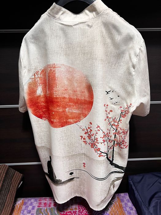 Мъжки винтидж v-neck ризи