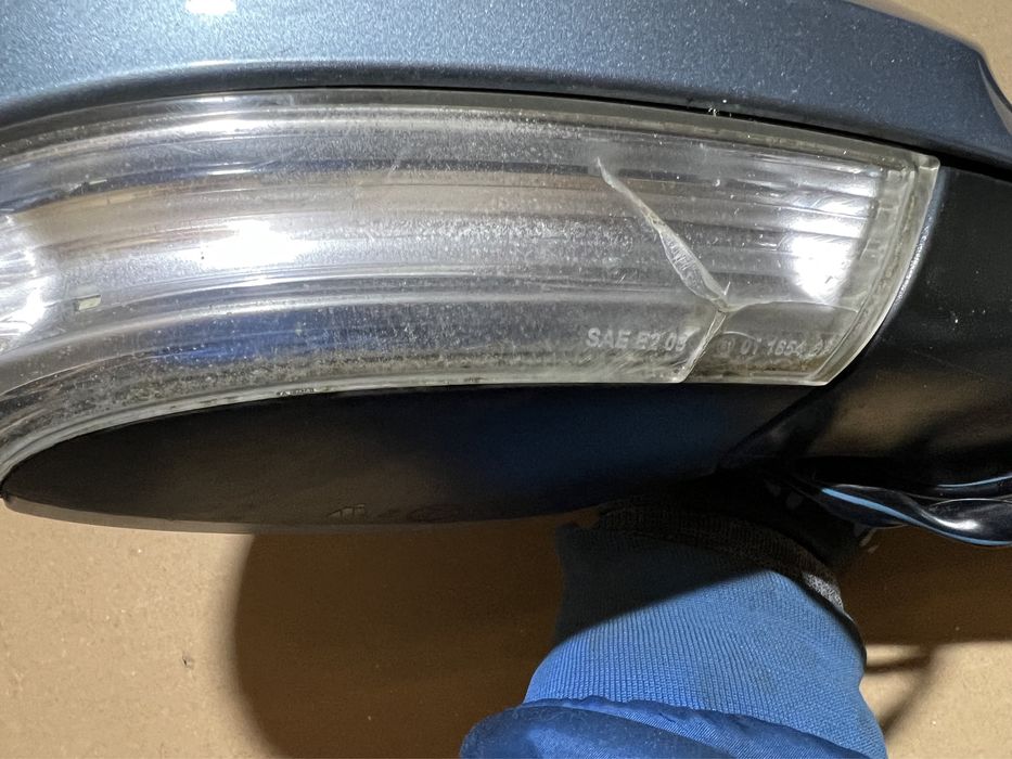Oglinda dreapta pasager bleo deschis lb5m pt vw passat b6