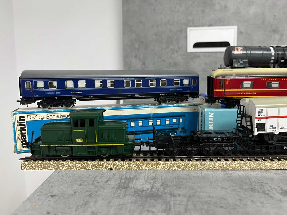 vagoane Marklin, Liliput, Fleischmann trenuleț electric scara HO