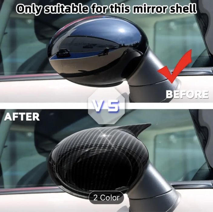Карбонови капаци за огледала Mini Cooper