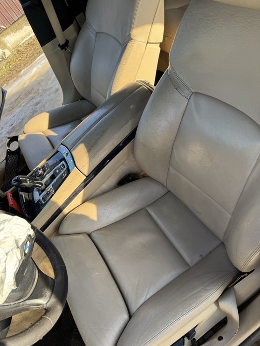 Interior bmw f02 cu masaj incalzire bancheta spate