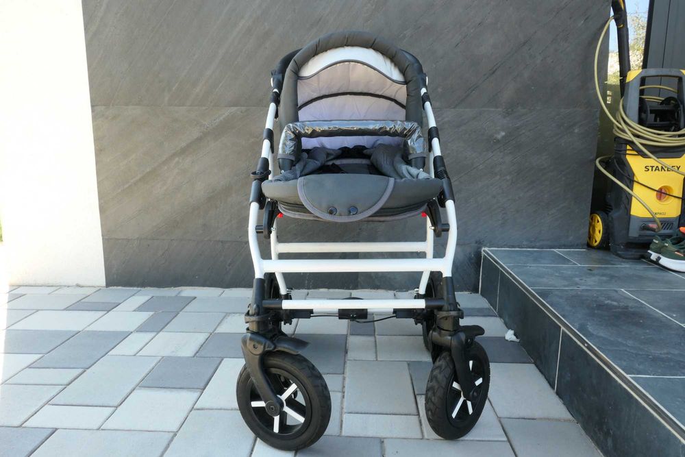 Carucior Baby-Merc Q9 ALU 2 în 1 – roți mari, cadru aluminiu