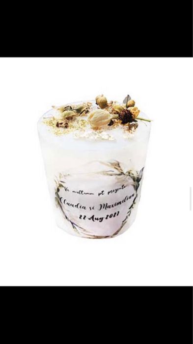 Marturii nunta tip lumanare