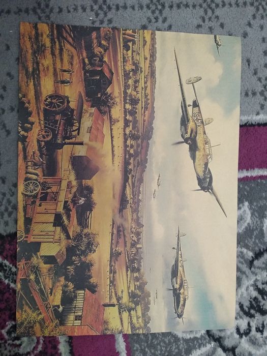 Плакат самолёт Германии