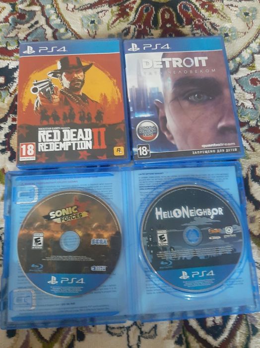 Диски на Play Station 4