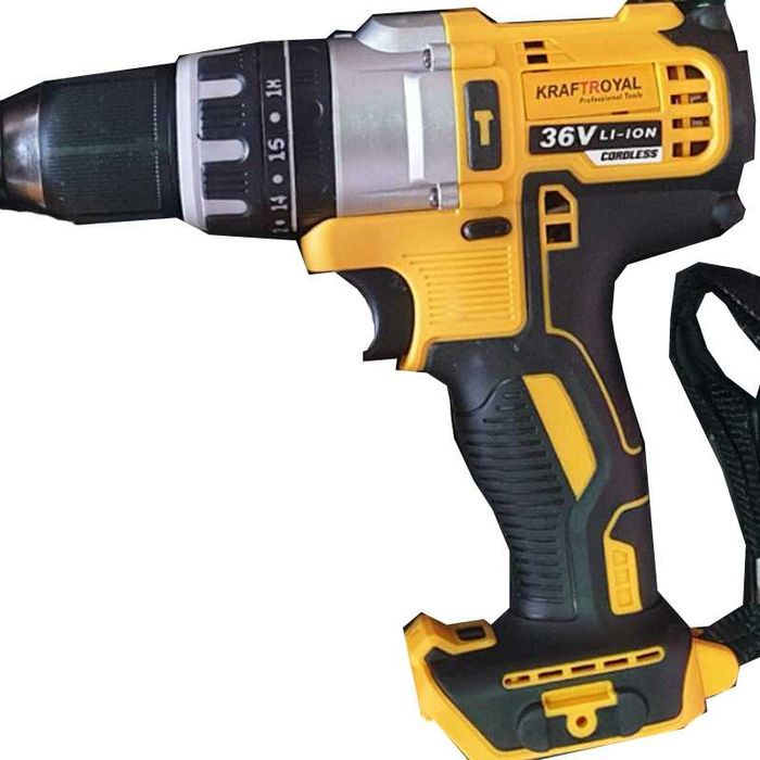 НОВ Акумулаторен винтоверт 36V Kraftroyal MAX пакет + инструменти