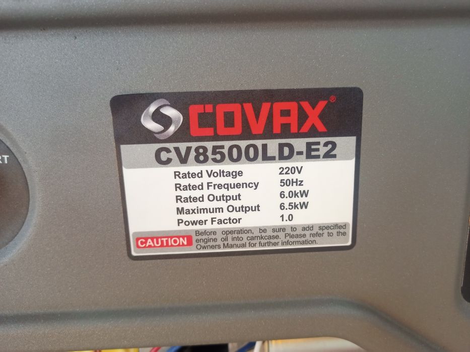 Generator COVAX 6.5 kvt