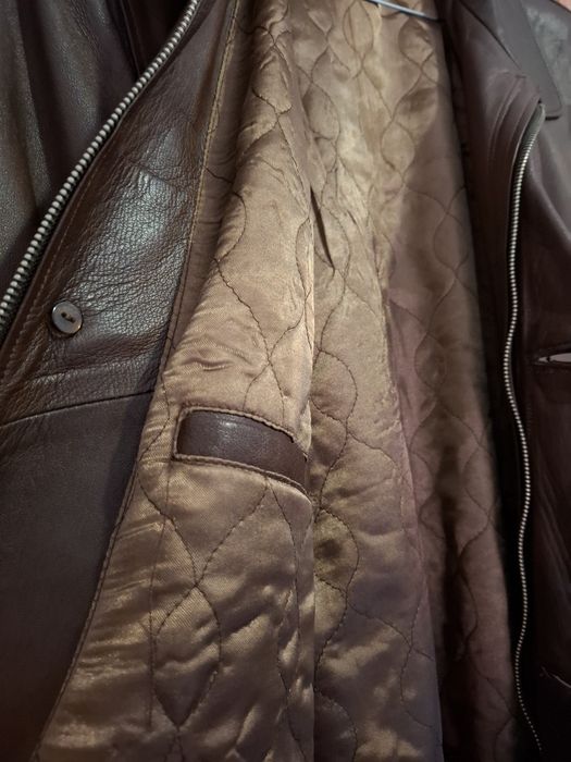 Geaca noua din piele bărbătească L