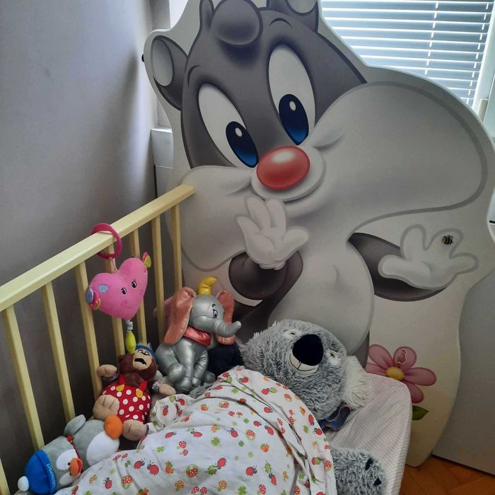 Детски мебели - легло, скрин и гардероб