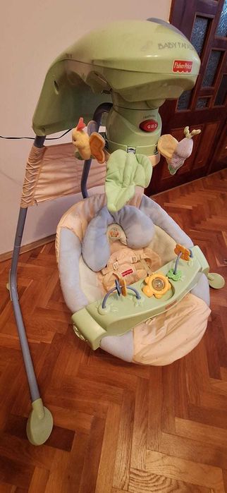 Balansoir bebeluși-Fisher-Price Baby Papasan, electric