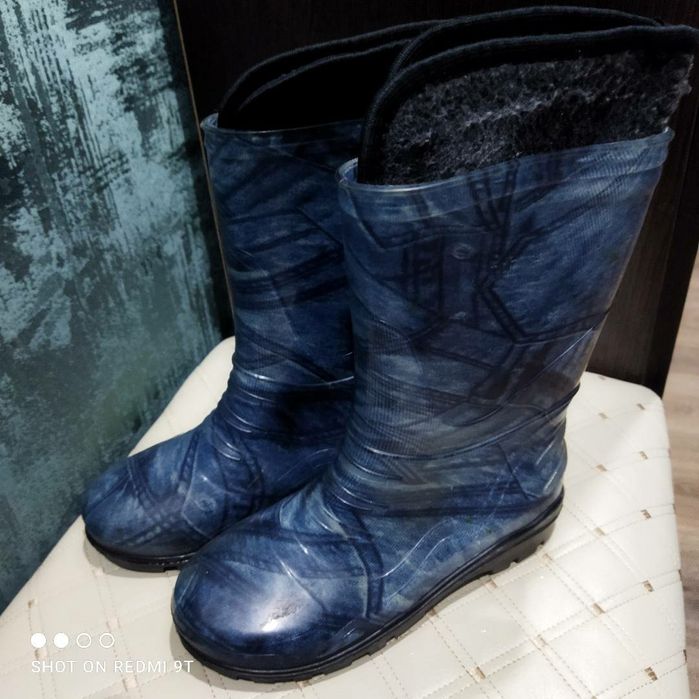 Детские резиновые сапоги 32