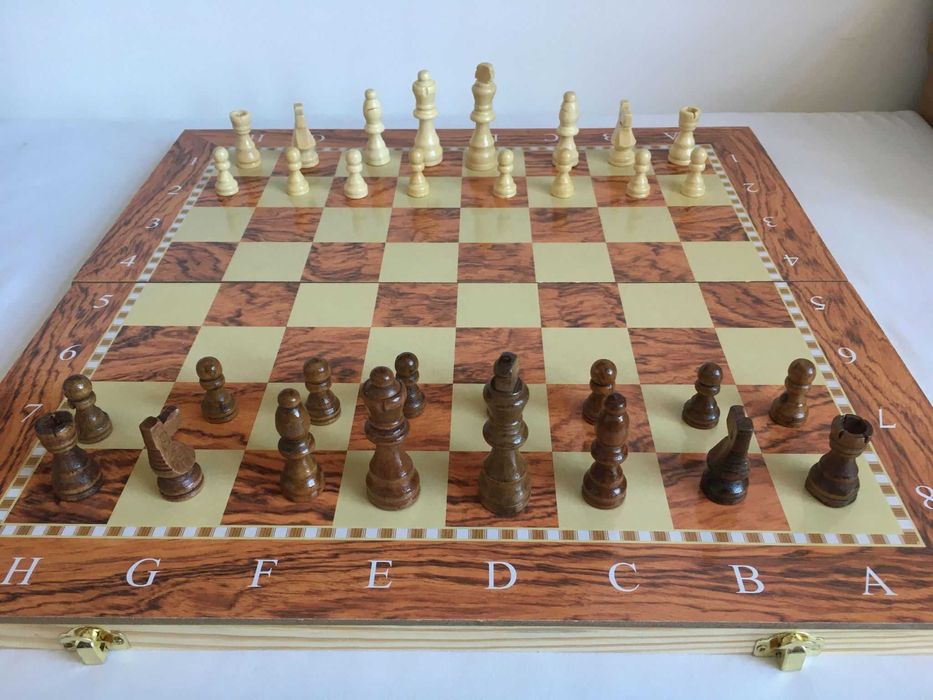 Sah și table 3 in 1 - 48/48 cm sau 40cm/40cm. SIGILAT!