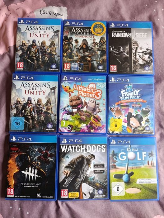 Игри за Playstation 4 ps4
