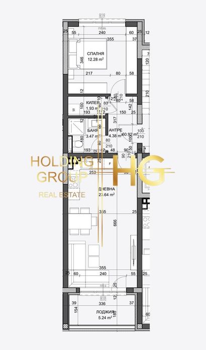 Продава се Двустаен апартамент в Варна, Възраждане 1 - 70 кв.м за 1107 €/кв.м - Снимка #1