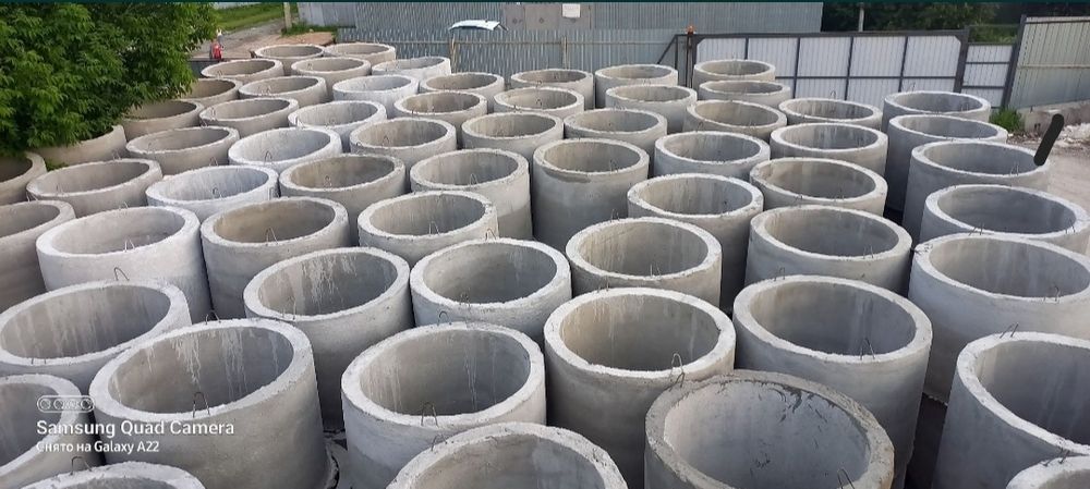 Бетонные кольца всех размеров