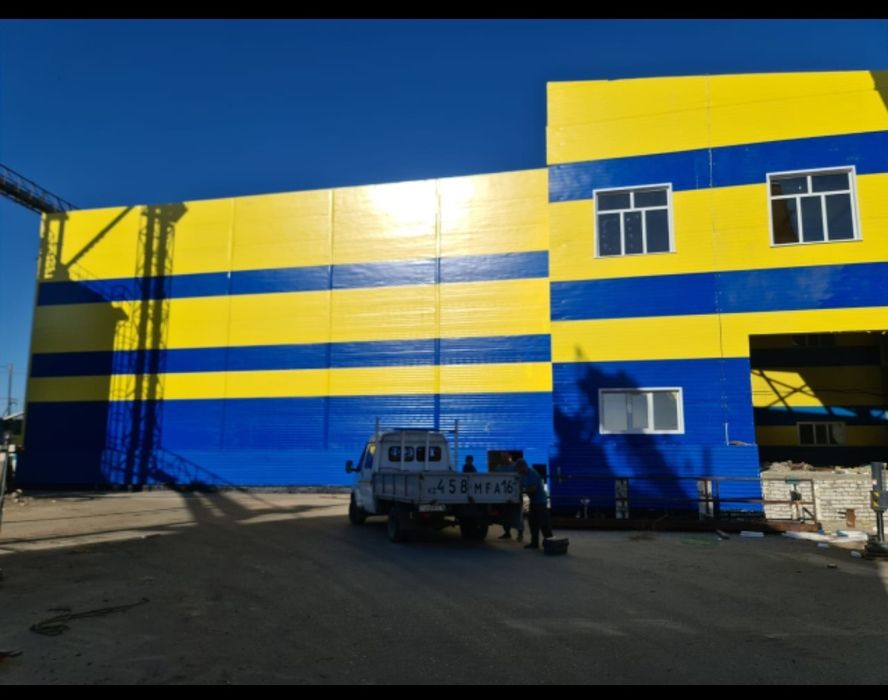 Сэндвич панели для ангара