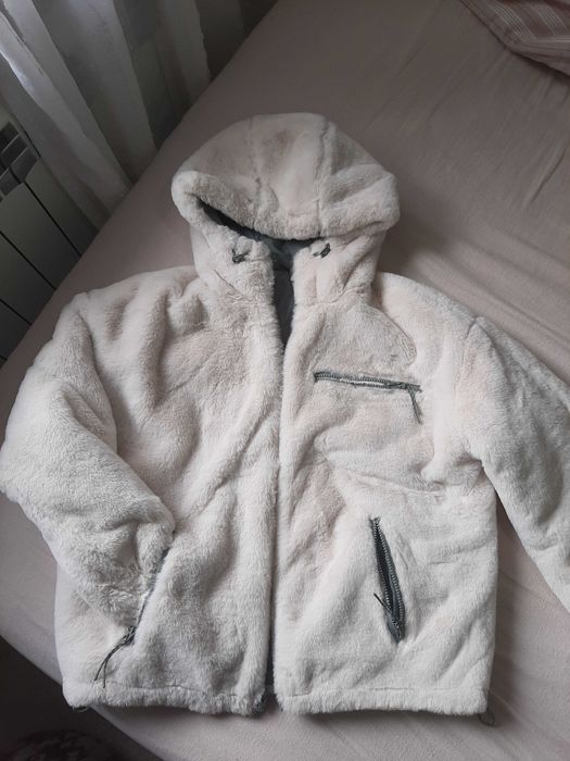 Лс вайкики новая 2х сторонняя куртка оверсайз темно бирюзового